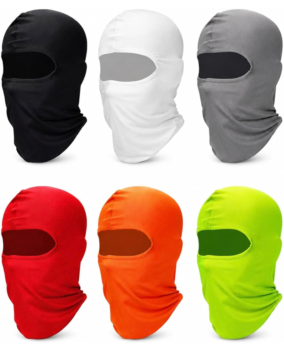 6 Pcs Ski Mask