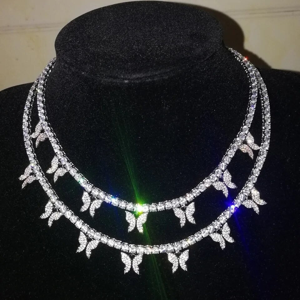 Diamond Butterfly Chain