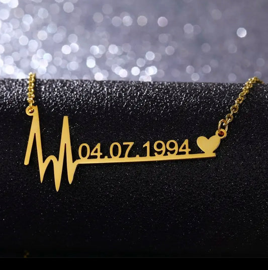 Personalized Year Necklace