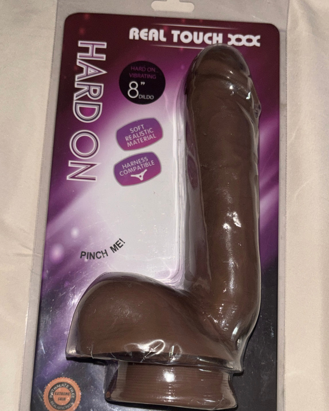 8” Brown Dildo